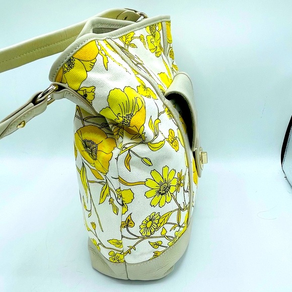 ISAAC MIZRAHI 👍DEAL DEAL DEAL famous designer LEATHER BRIGHT AND BEAUTIFUL 🤩BAG - Picture 8 of 17